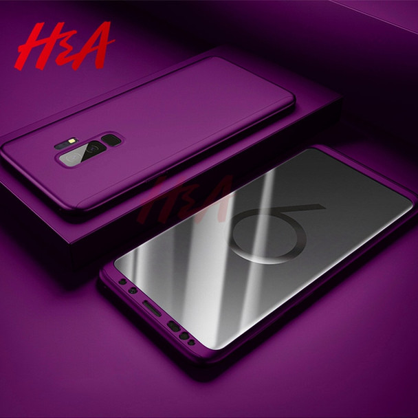 H&amp;A 360 Full Cover Case For Samsung Galaxy S9 S8 Note 9 8 Phone Cases For Galaxy S7 S6 Edge Note 9 Shockproof Protective Case