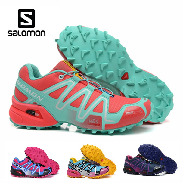 Salomon Speedcross 3 CS Outdoor Sports Woman Shoes Breathable Athletics Solomon Female Running Speed cross Fencing Shoes