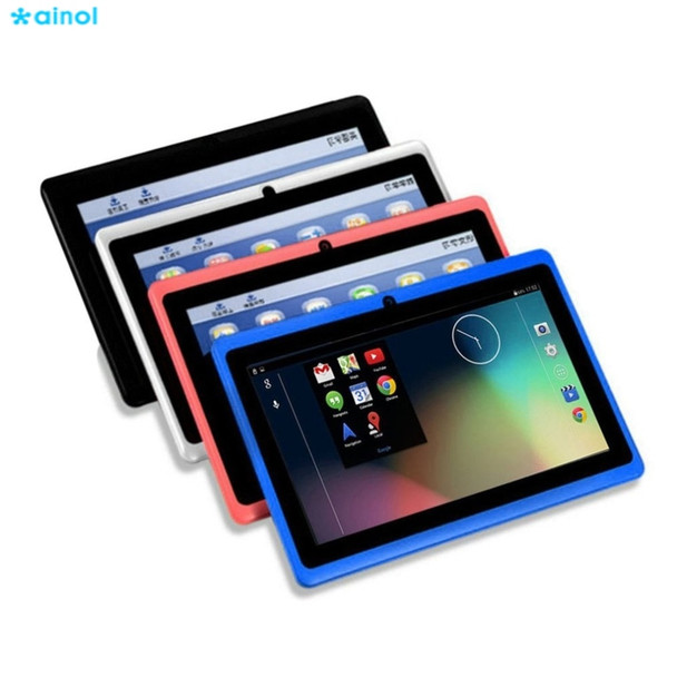 Ainol Kids Gift Tablets 7 Inch Android TFT Display HD 1024x600 Quad Core Tablet Bluetooth Wifi 8GB Games Tablet Dual Camera     