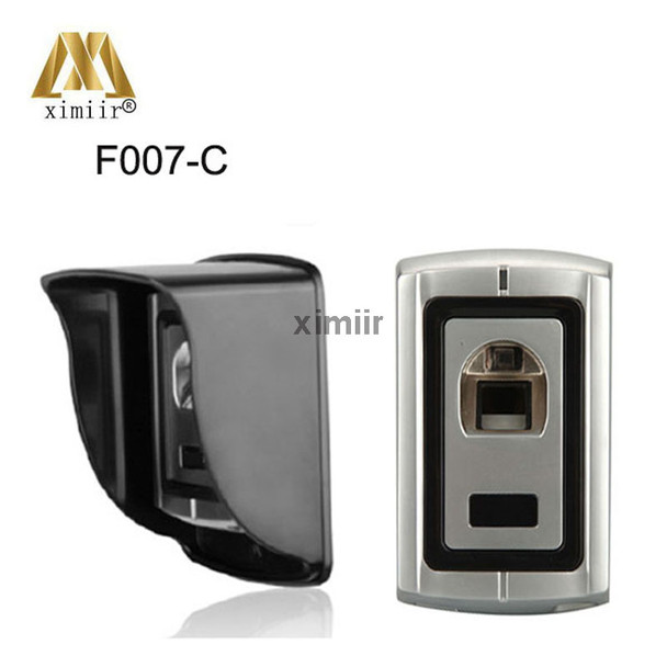 Standalone fingerprint access control with rain cover fingerprint door lock system F007-C with RFID card reader