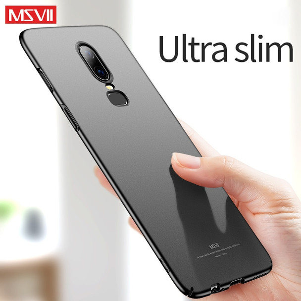 Msvii Luxury Case For Oneplus 6 Ultra Slim Hard Cases For One Plus 6 5 5T Full Protection Back Cover For Oneplus 6 Classic Coque