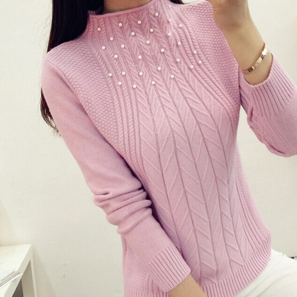 new 2022 autumn-winter all-match slim sweater women outerwear turtleneck women sweater