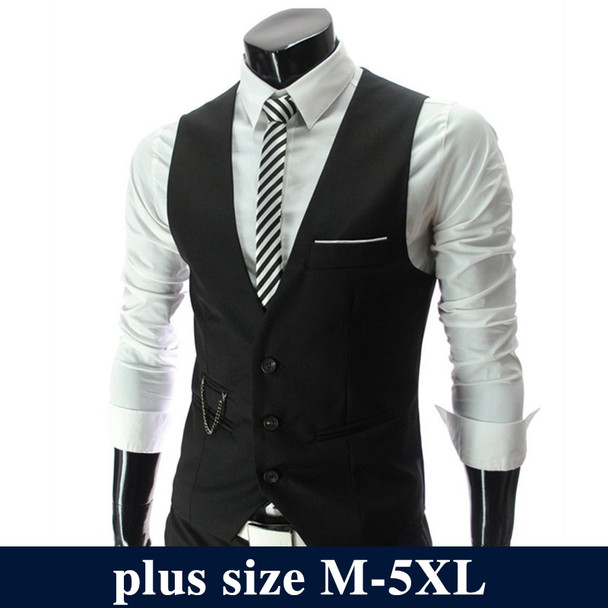 2022 Fashion Suit Vest Men Top Design Formal Dress Vest Brand Clothing Quality Fitness Sleeveless Jacket Waistcoat Men