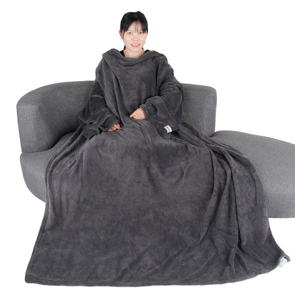 Big Super Soft Throw Blanket Long Shaggy Fuzzy Fur Warm Elegant Cozy With Fluffy Sherpa With Large Sleeves For Air Fonditioning