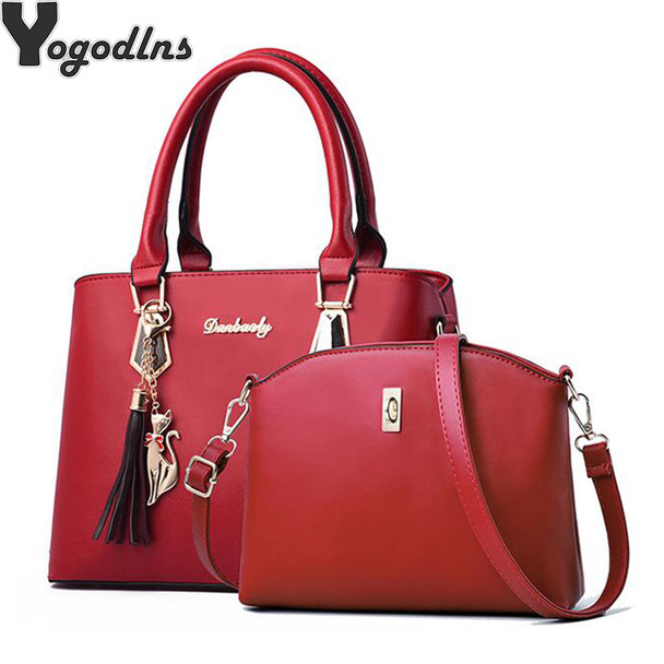 Hot brand women solid bag hotsale party purse ladies messenger crossbody shoulder bags Tassels and kitten ornament  Hot brand women solid bag hotsale party purse ladies messenger crossbody shoulder bags Tassels and kitten ornament