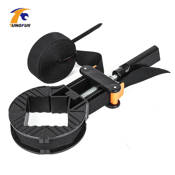 Multi-Function clamps for woodworking tools Belt Clamp Quick Adjustable Band Clamp Angle Clip With 4M Long Belt 