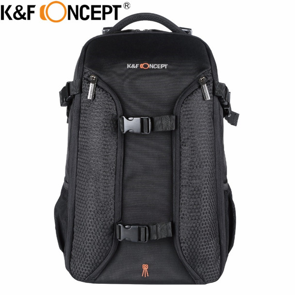 K&amp;F CONCEPT Professional Travel Camera Backpack Large Capacity For 2 Cameras + Multiple Lens With Tripod Holder Rain Cover 