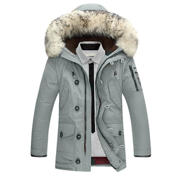 Down Jacket Men 90%Duck Down Warm Winter Jackets Men Fashion Casual Hooded Thick Warm Windproof Outerwear Down Coats