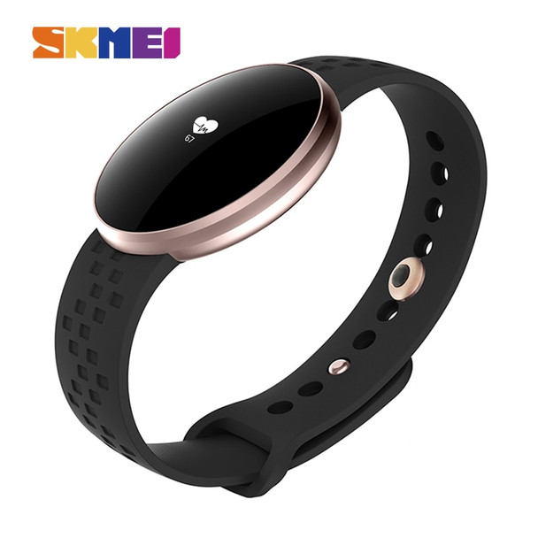 SKMEI Women Fashion Smart Watch for IOS Android with Fitness Sleep Monitoring IP67 Waterproof Remote Camera Auto Wake Screen B16