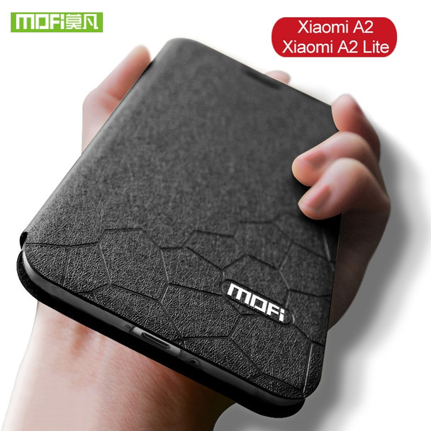 For Xiaomi Mi A2 Lite Case For Xiaomi A2 Lite Case Silicone Mofi Flip Leather Luxury Cover For Xiaomi Mi A2 Lite Case MiA2 Lite