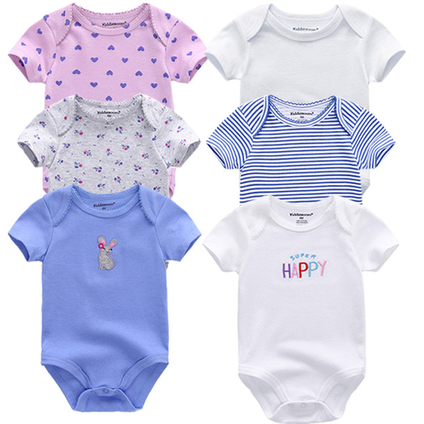 Baby Rompers short sleeve infants girls clothes 2018 new summer kiddiezoom baby wear jumpsuits bebe clothing set,baby product