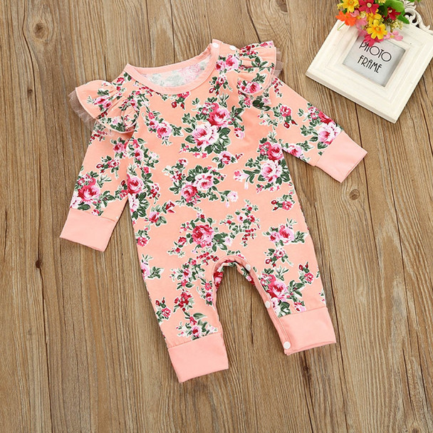 2018 Autumn and winter seasonToddler Baby Newborn Girls Floral Print Romper Jumpsuit Clothes  Great idea for a baby top