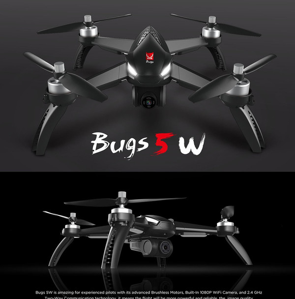 Professional Drone MJX B5W GPS RC Drone with WIFI FPV 1080P HD Camera Follow Me Mode RC Quadcopter