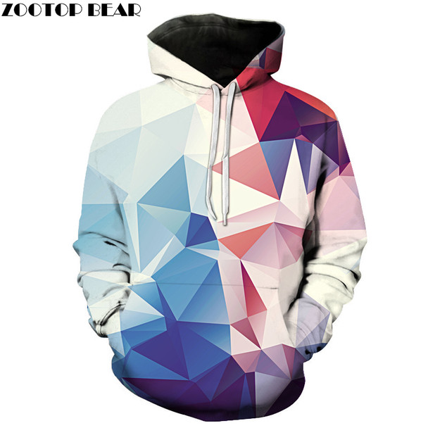 3D Printed Hoodies Men Women Hooded Sweatshirts Harajuku Pullover Pocket Jackets