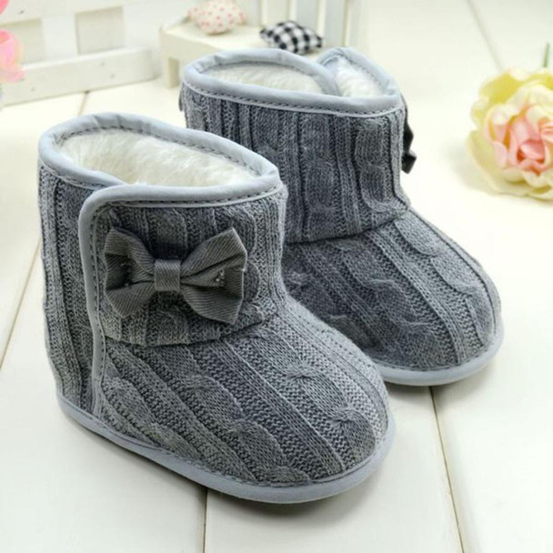 MUQGEW baby  girl shoes boots for baby girl winter Toddler Boots Sneakers Kids Shoes Niosung Baby Girl Bowknot Keep Warm #5-6