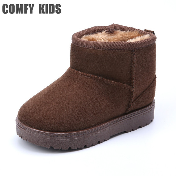 COMFY KID Winter Warm Child Snow Boots Shoes Plush Thicker Sole Boys Girls Snow Boots Shoes Size 22-33 Baby Toddler Shoes COMFY KID Winter Warm Child Snow Boots Shoes Plush Thicker Sole Boys Girls Snow Boots Shoes Size 22-33 Baby Toddler Shoes