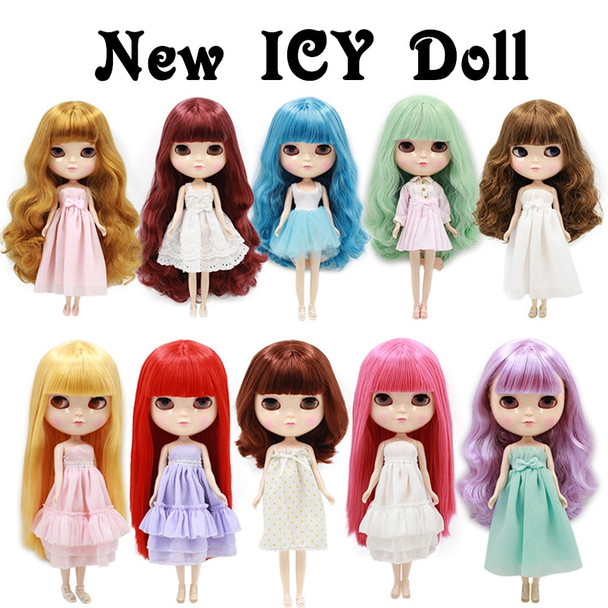Normal body Cute ICY can choose the hair style and the body suitable DIY Gift for girls like Neo blyth doll dolls 1/6 30cm high Normal body Cute ICY can choose the hair style and the body suitable DIY Gift for girls like Neo blyth doll dolls 1/6 30cm high