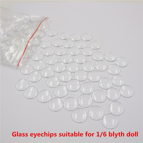  1/6 blyth doll glass eyechips high quality pupils with transparent color suitable for 30cm Blyth doll