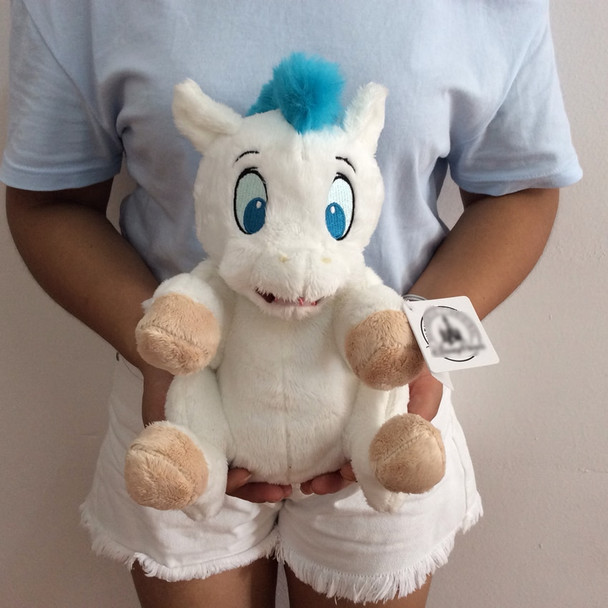  Sitting height 26cm 10.2'' Original Hercules Baby Pegasus Plush Bean Bag Doll