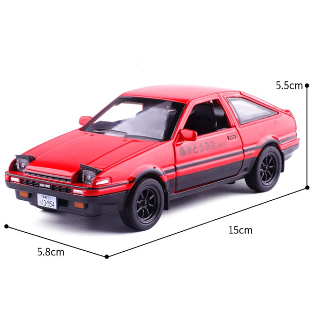 Тойота ae86 аниме