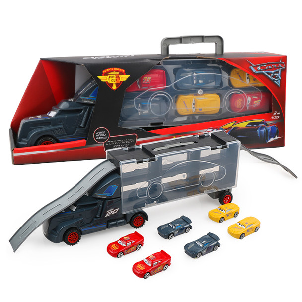 Disney Pixar Cars 3 Lightning McQueen Truck Jackson Storm 1:55 Diecast Car Toy