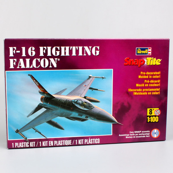 1:100 scale Revell snap tite F16 Fighting Falcon P-51 Mustang Spitfire A-10 Thunderbolt war plane air craft Fighter model toy