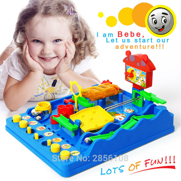   Intellectual ball Waterpark Beckham Adventures  Montessori desktop game, Adventure of Bebe Perplexus Bakham Maze Puzzle  toys