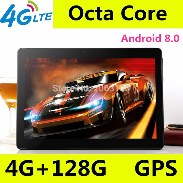 10 inch tablet pc Octa Core 3G 4G LTE Tablets Android 8.0 RAM 4GB ROM 128GB Dual SIM Bluetooth GPS Tablets 10.1 inch tablet pcs