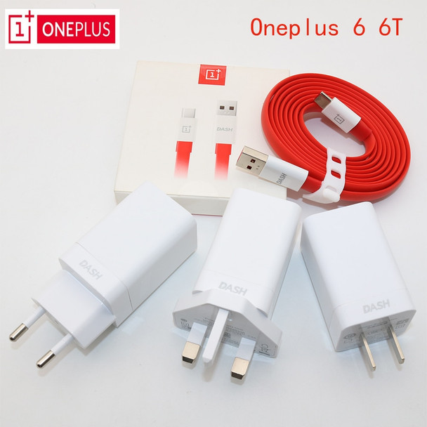 Original ONEPLUS Dash Charger,5V 4A USB Quick Charge Adapter,100CM/150CM Noodle Dash Cable EU/US/UK Plug Oneplus 3 3T 5 5T 6 6T