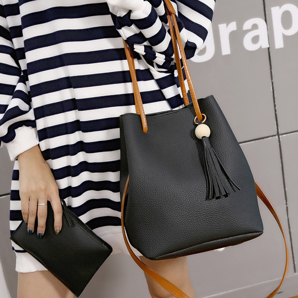 2018 new women handbags, trend Korean version shoulder bag, leisure woman messenger bag, trend bucket bag.