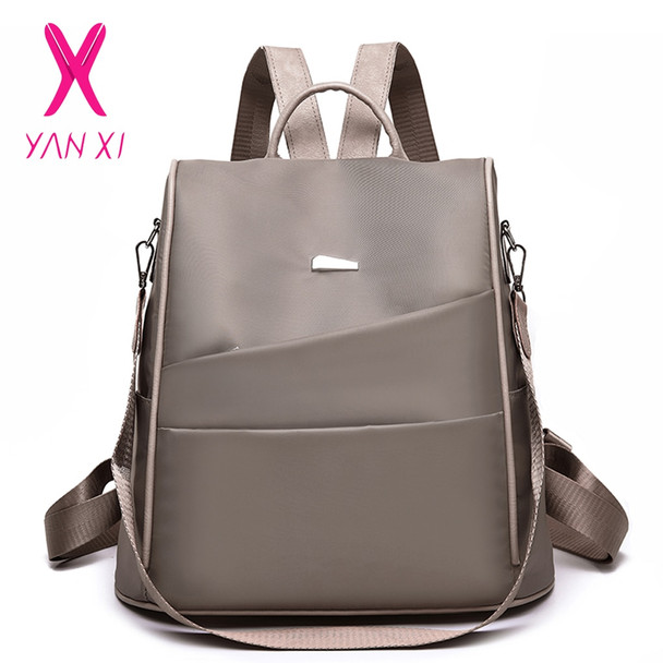 High Quality Oxford Cloth Women Backpack Zipper School Bags for Teenagers Girls Small Backpack Female Rucksack Mochilas Feminina