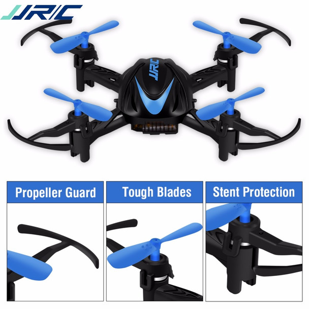 JJRC H48 Mini RC Drone 2.4G 4CH 6-Axle 3D Flips Infrared Quadcopter Kids Toy LED Light Selfie Pocket Drone Helicopter RTF VS H36