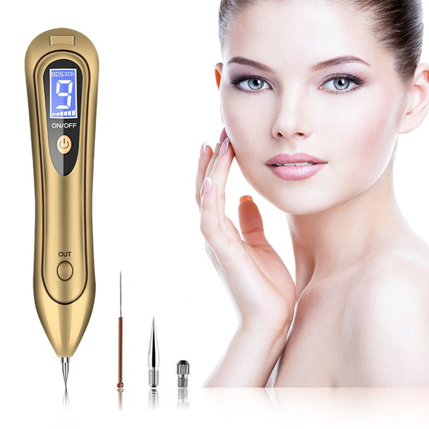 Portable LED Skin Care Tool Kits Spot Tattoo Freckle Removal Machine No Bleeding Dot Mole Laser Plasma Remover Pen  with 9 Level