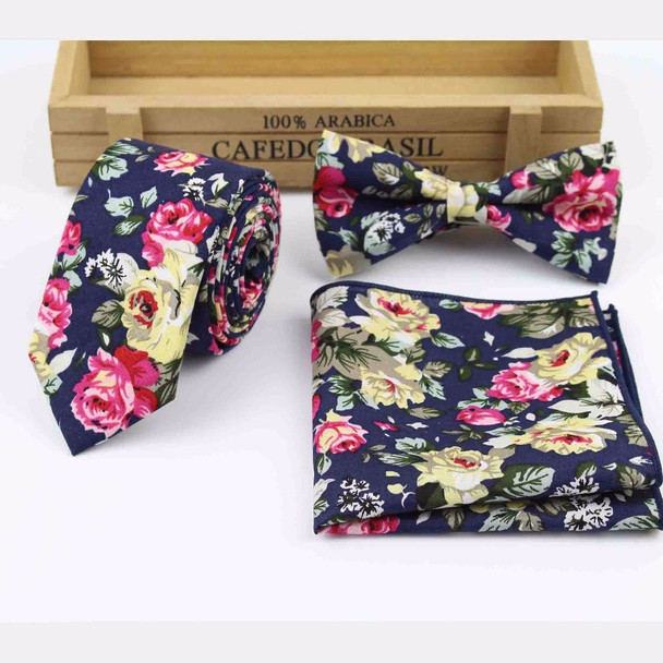 Mens Designer Skinny Flower Rose Paisley Pocket Square Handkerchief  Butterfly Bow Tie Ties Set Lots
