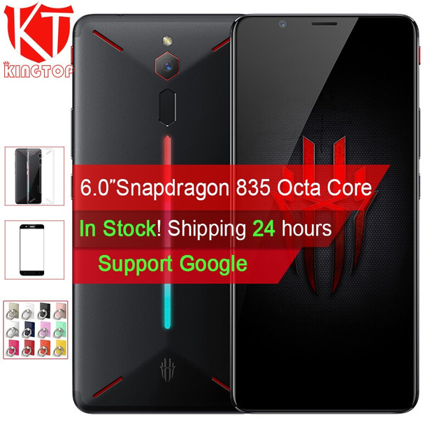 Original ZTE Nubia Red Magic Game Mobile Phone 6" Octa Core 6/8GB 64/128GB Full Screen Fingerprint Android 8.1 4G LTE Smartphone