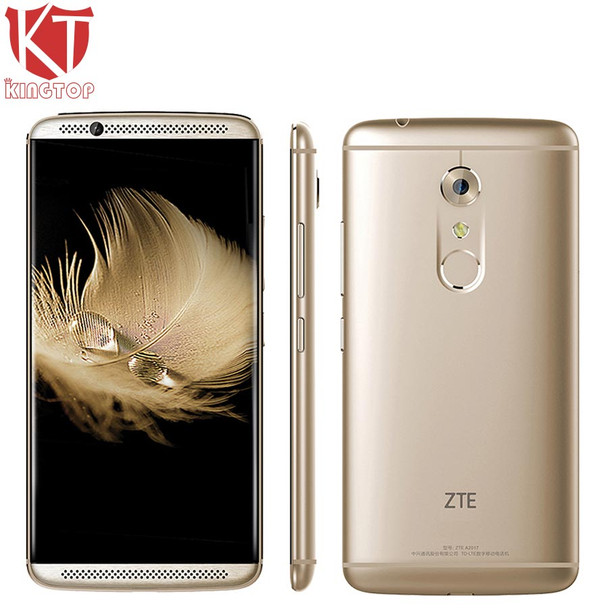 Original ZTE Axon 7 A2017 Mobile Phone Snapdragon 820 Quad Core 4GB RAM 128GB ROM 5.5 inch 2560*1440px 20MP Fingerprint NFC OTG