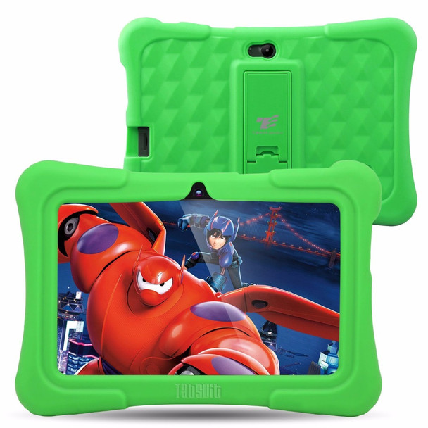 Dragon Touch Y88X Plus 7 inch Green Kids Tablet Quad Core CPU Android 5.1 Lollipop IPS Display Kidoz Pre-Installed