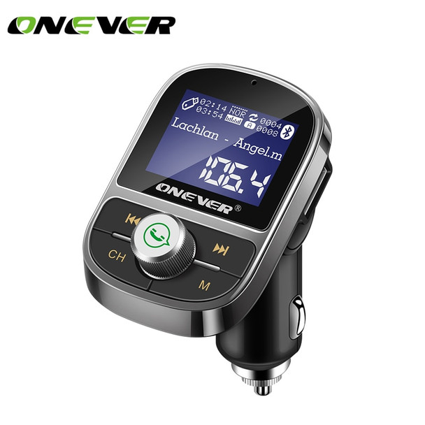 HY29 Bluetooth FM Transmitter Car MP3 Player 3.1A USB Charger Support EQ Setting Voltmeter TF Card U Disk AUX Out