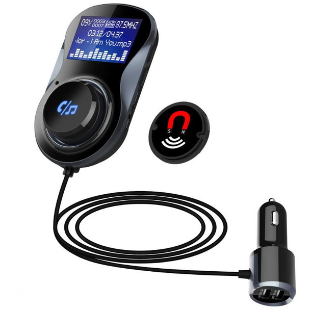 FM Transmitter AUX Modulator Bluetooth Handsfree Car Kit Car Audio MP3 Player Dual USB Charger Quick Charge FM Modulator New