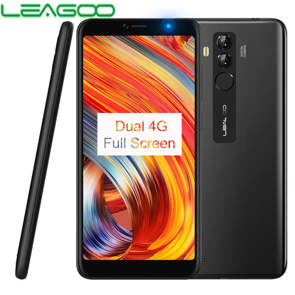 LEAGOO M9 PRO Smartphone 5.72" 18:9 Full Screen Android 8.1 MT6739V Quad Core 2GB+16GB 3000 mAh Face Unlock Fingerprint 4G Phone