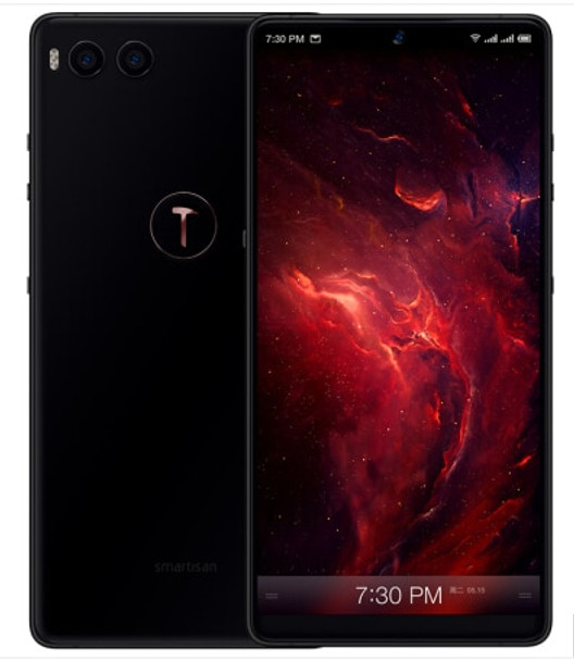 Smartisan Nut R1 Snapdragon 845 JianGuo R1 Play Store 6GB/8GB RAM 64GB/128GB/1TB ROM 6.17"Full Screen Dual SIM Dual cameras NFC