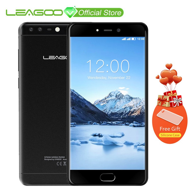 LEAGOO T5c 4G LTE Smartphone Android 7.0 SC9853 Octa Core 5.5"FHD 3GB RAM 32GB ROM 13MP Dual Back Cams Fingerprint Mobile Phone