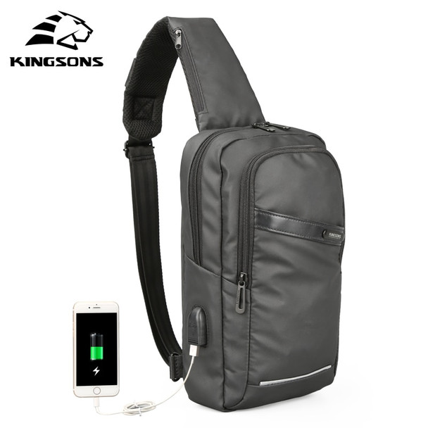 Kingsons 2018 New Single Shoulder Messenger bag Men Women Casual Laptop Backpack  10/10.1 inch Tablet PC Laptop Bag for iPad 9.7