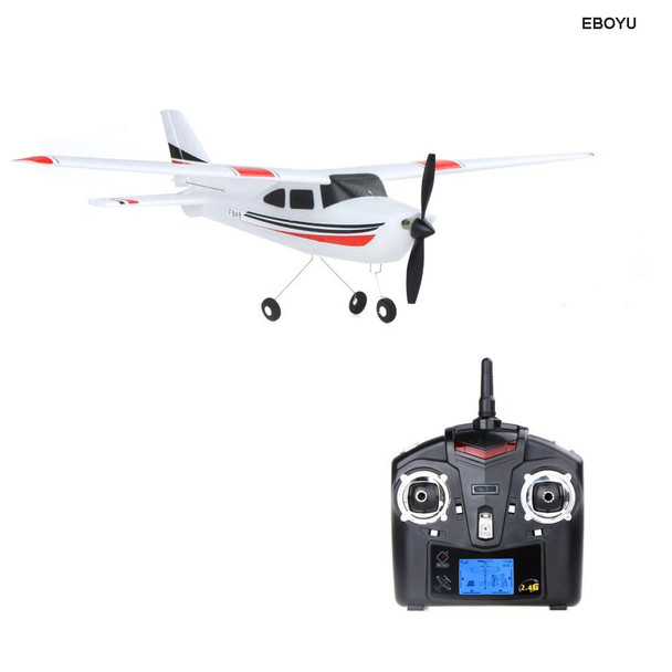 EBOYU F949 Remote Control Plane Cessna 182 2.4G 3CH RC Fixed Wing Plane/Electric flying Aircraft RC Quadcopter Drone 