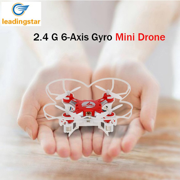 LeadingStar Mini Drone 4 Colors Small Pocket Drone FQ777-124 2.4G 6-Axis Gyro 4CH Headless One Key Return RTF RC Quadcopter zk10