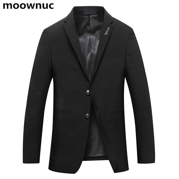 2018 New Men's Clothing Casual Blazers Slim Fit Jackets Homme Costume Coat Spring Autumn Formal Black Blazer Cotton Coat Men 