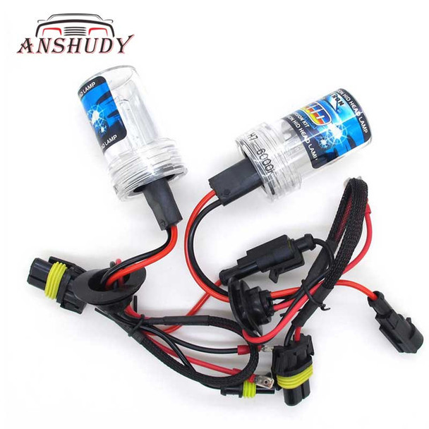 AC 35W 55W H7 H11/H9/H8 HID Xenon Bulb H1 H3 9005/HB3 9006/HB4 12V for Car Headlight Fog Lamp 3000K 4300K 6000K 8000K