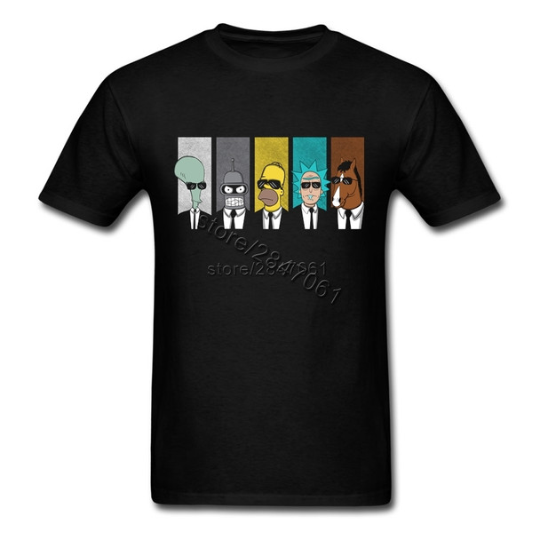 2018 New rick morty tshirt  Cool TV Tee Men  Tees Shirt Couple Geek Short Sleeve Boyfriend's Tees Shirt XXXL Hip Tee Imported