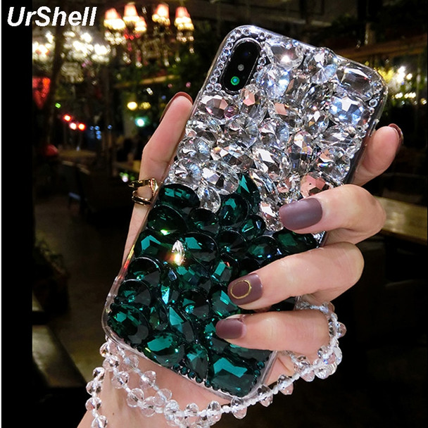 luxury Rhinestone Diamond Cases for Samsung Galaxy S9 S8 Plus Note 9 8 A3 A5 A7 J3 J5 J7 2017 Prime A8 Plus 2018 Phone Case