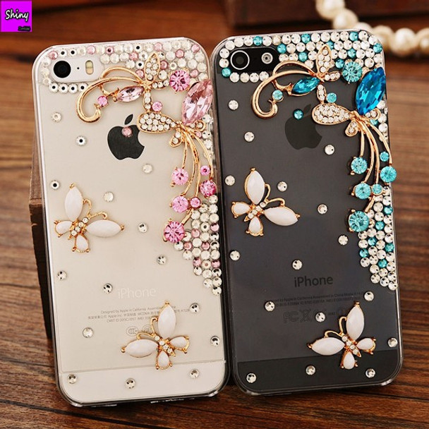 Rhinestone Soft TPU Silicone Phone Case For Samsung Galaxy J3 J5 J7 2016 J320 Diamond Butterfly Ballet Case Soft TPU Back Cover 